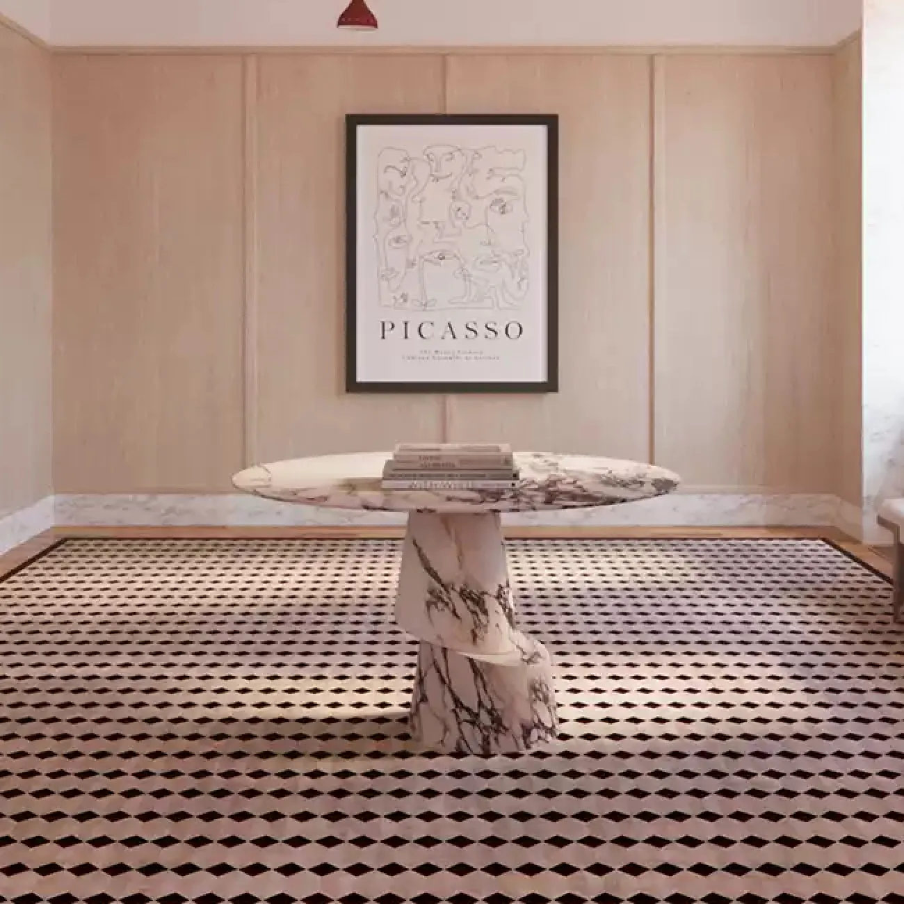 Практичный ковёр ART Design из премиальной шерсти KV39415-32