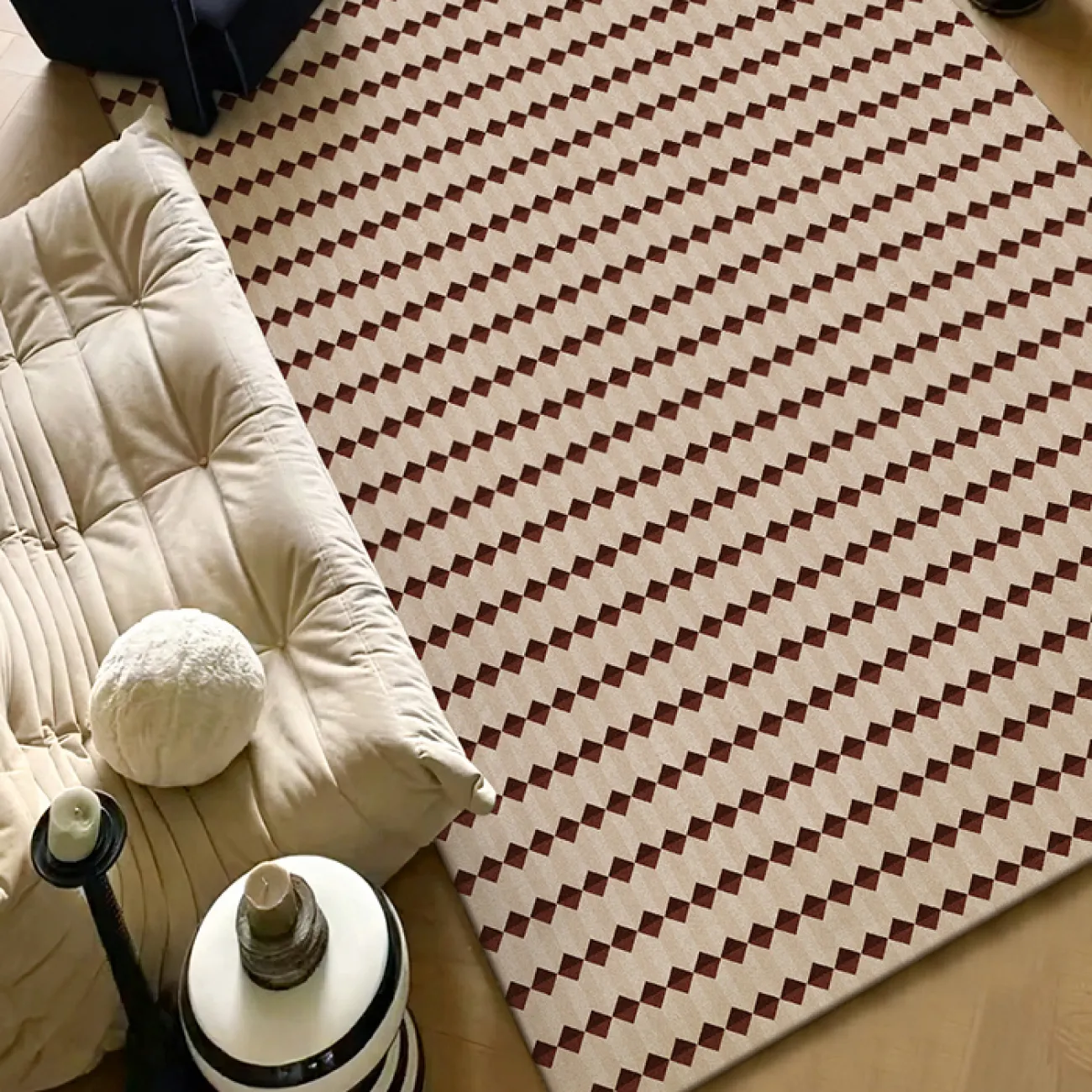 Практичный ковёр ART Design из премиальной шерсти KV39415-32