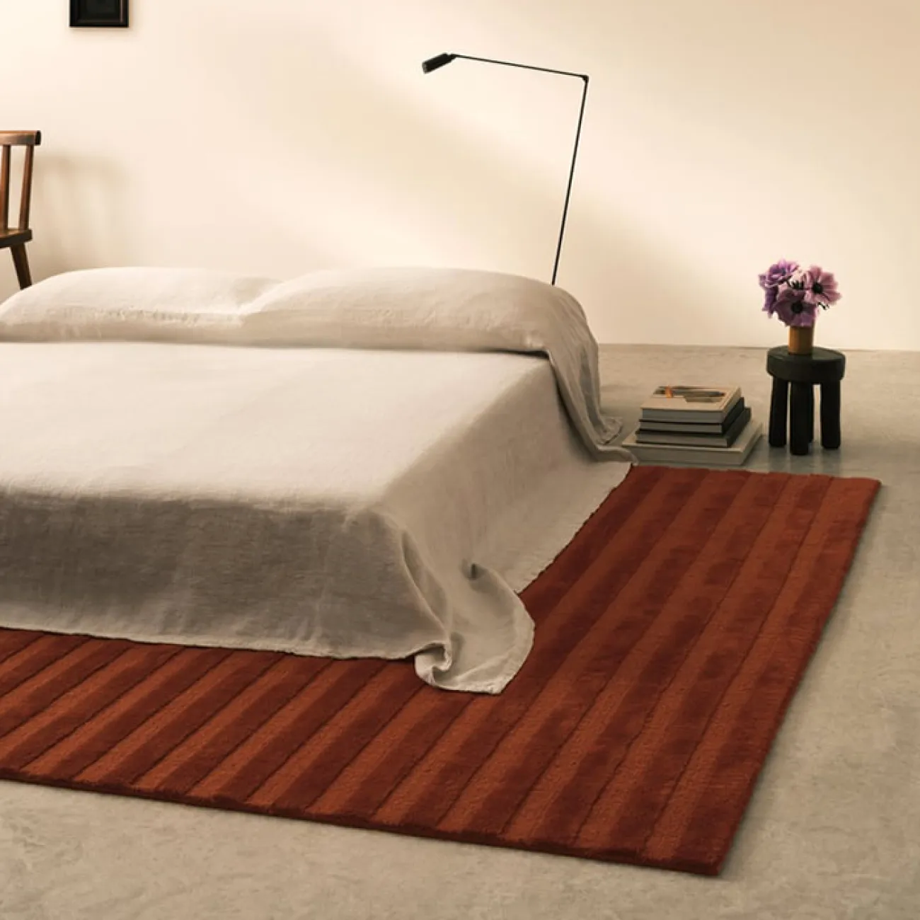 Однотонный ковёр ART Design из шерсти KV39420-32