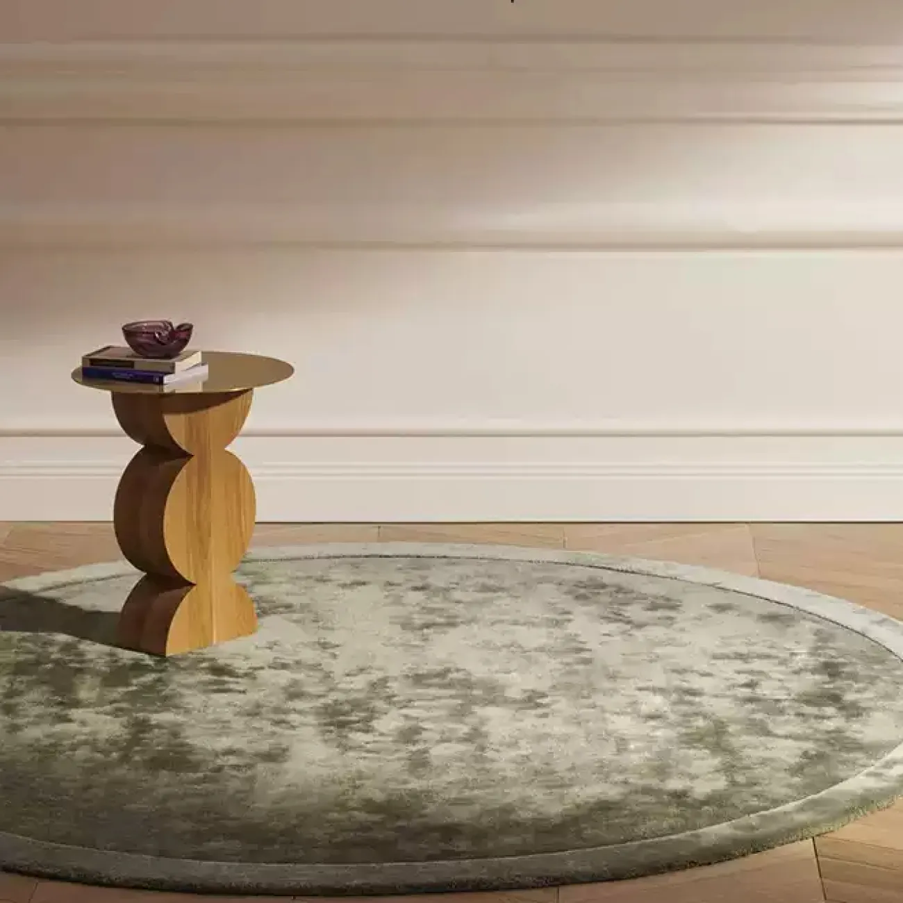 Практичный ковёр ART Design из тенселя KV39423-32