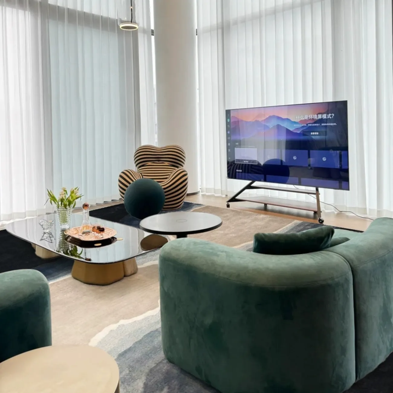 Шёлковый ковёр ART Design из бамбука KV39424-32