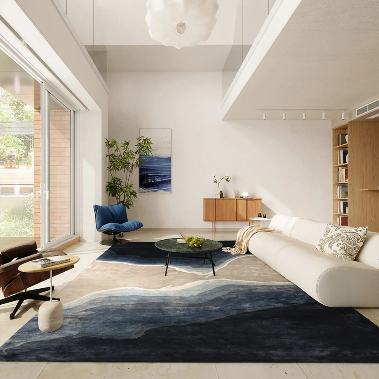 Шёлковый ковёр ART Design из бамбука KV39424-32