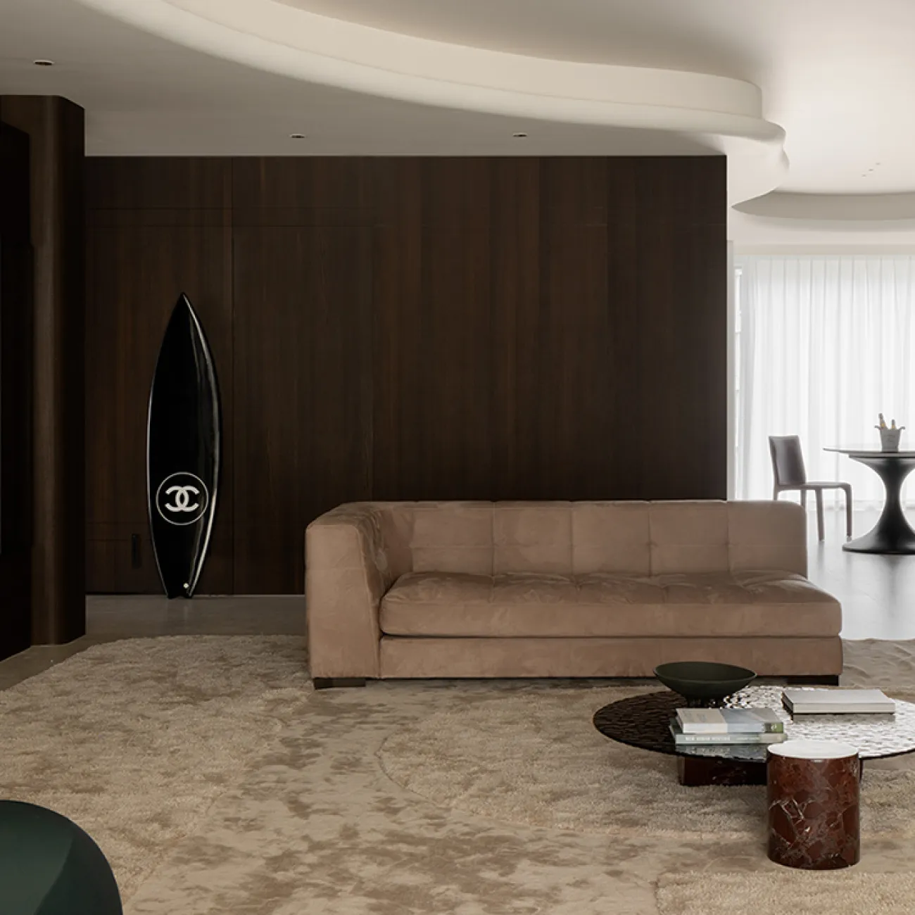 Однотонный ковёр ART Design из качественного шёлка  KV39429-32