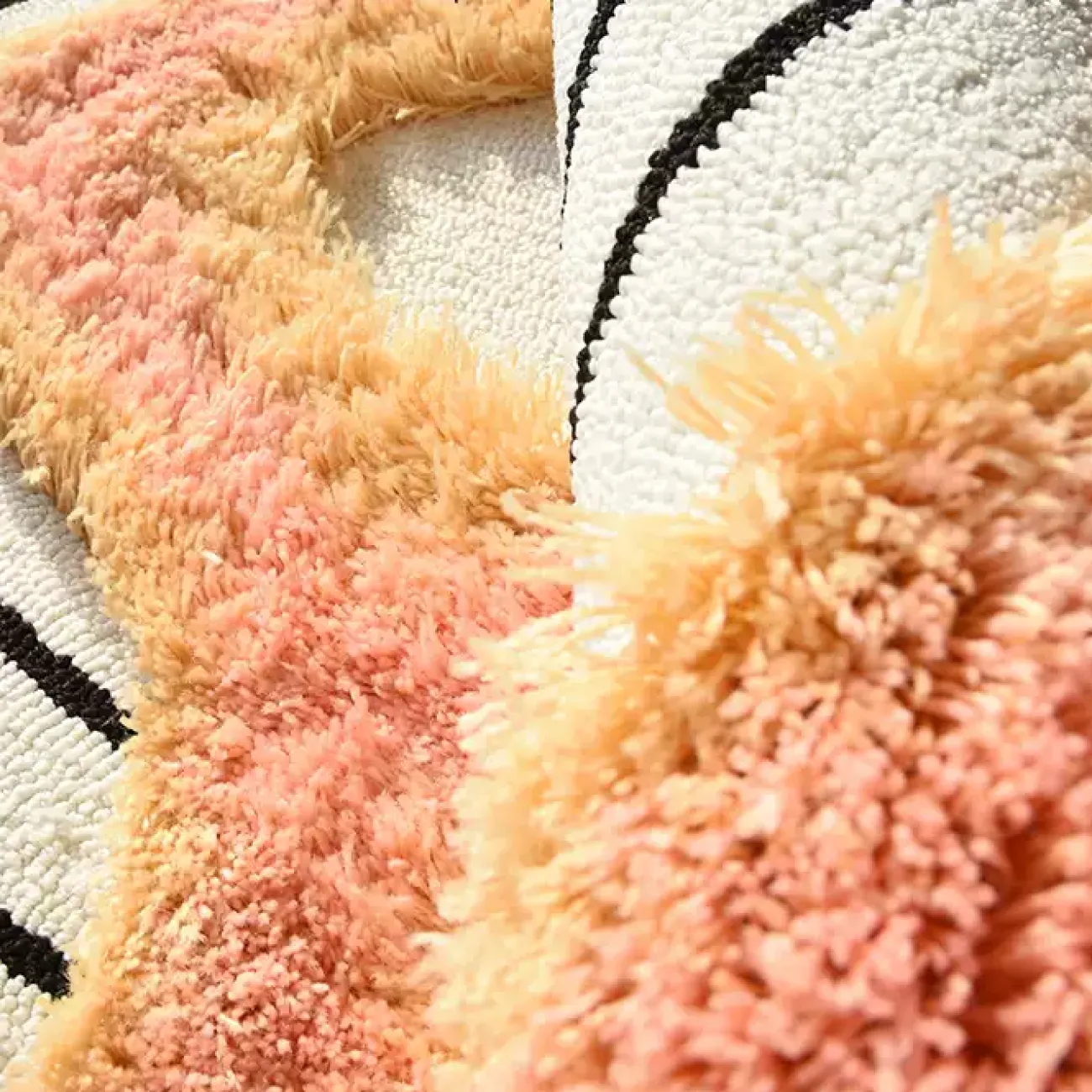 Оригинальный ковёр ART Design из молочного шёлка KV39430-32