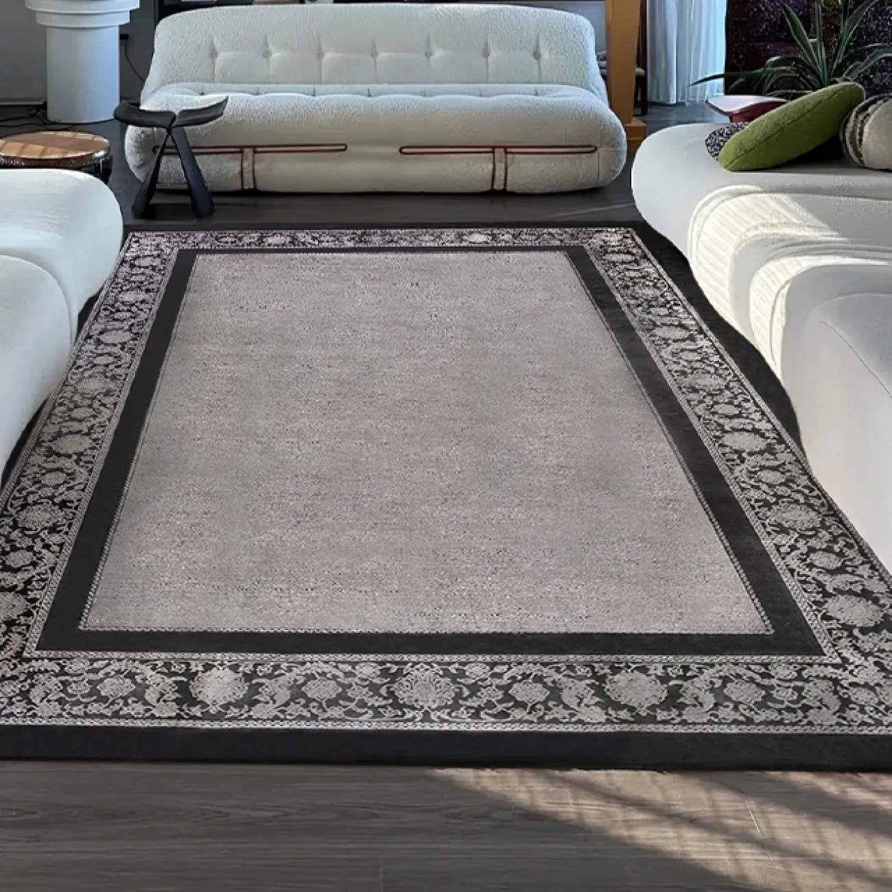 Роскошный ковёр ART Design из тенселя KV39433-32