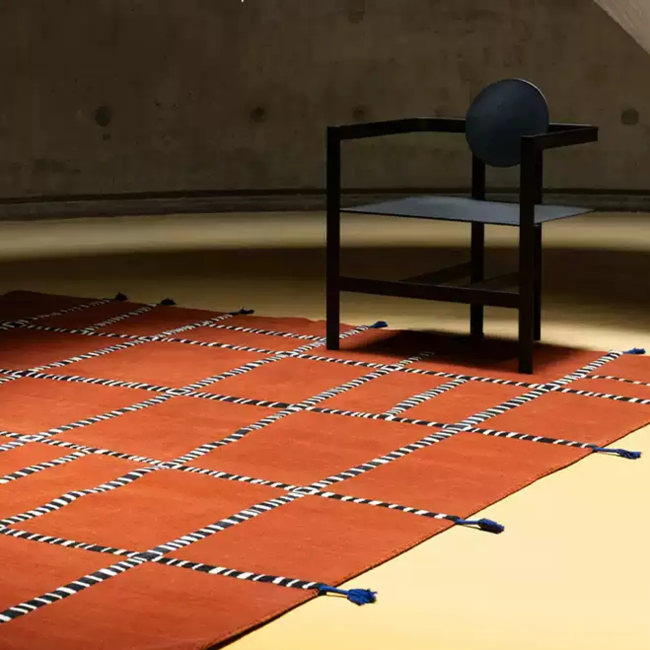 Оригинальный ковёр ART Design из шерсти KV39435-32