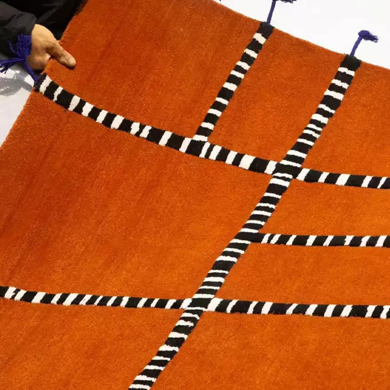 Оригинальный ковёр ART Design из шерсти KV39435-32