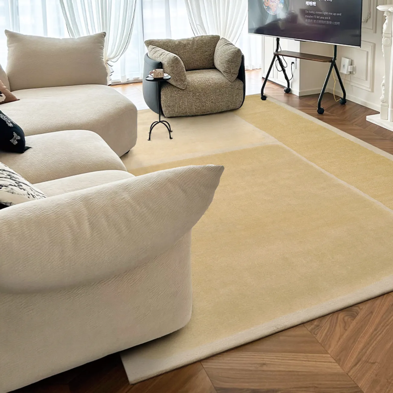 Оригинальный ковёр ART Design из шерсти KV39437-32