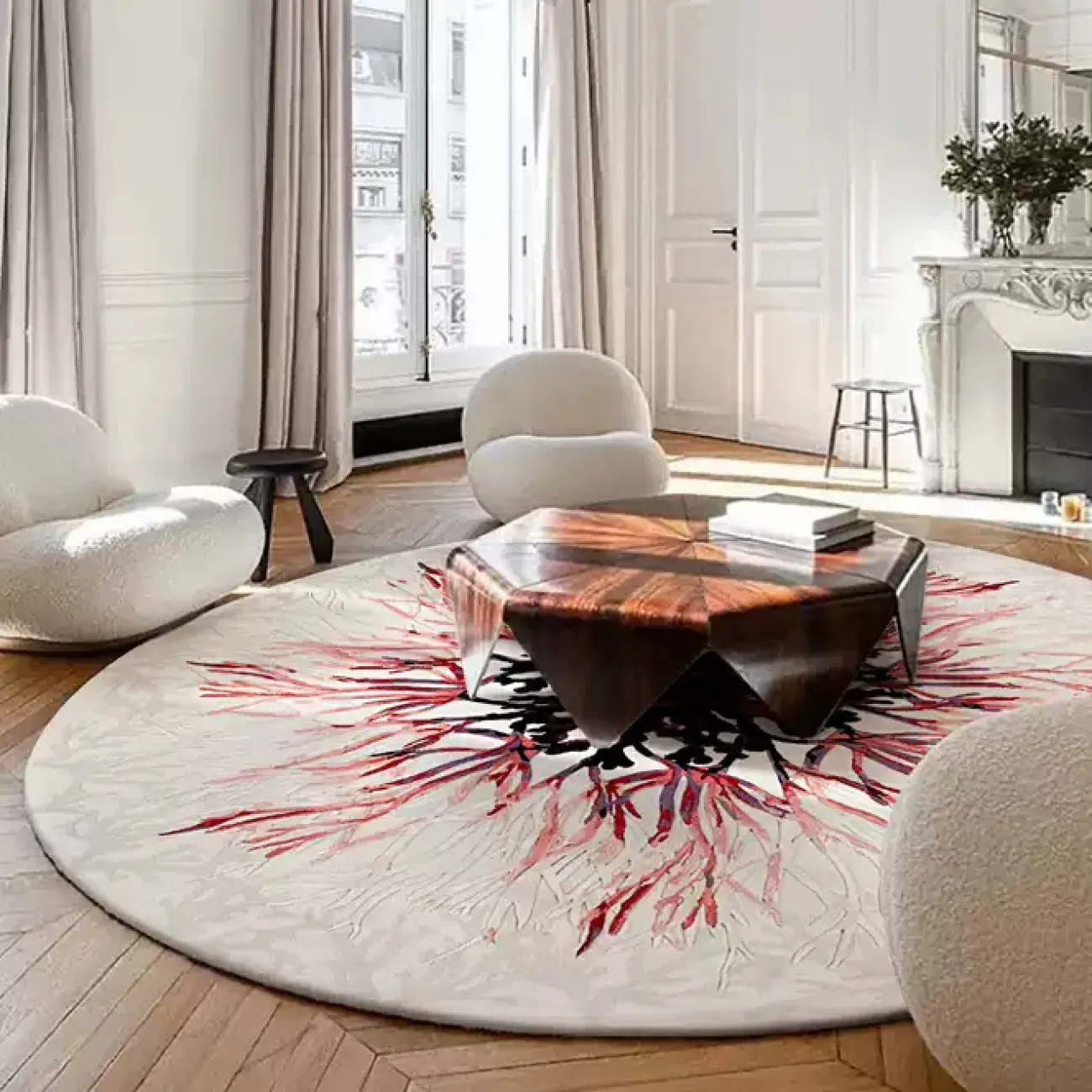 Красивый ковёр ART Design из шерсти KV39438-32 Красивый ковёр ART Design из шерсти KV39438-32