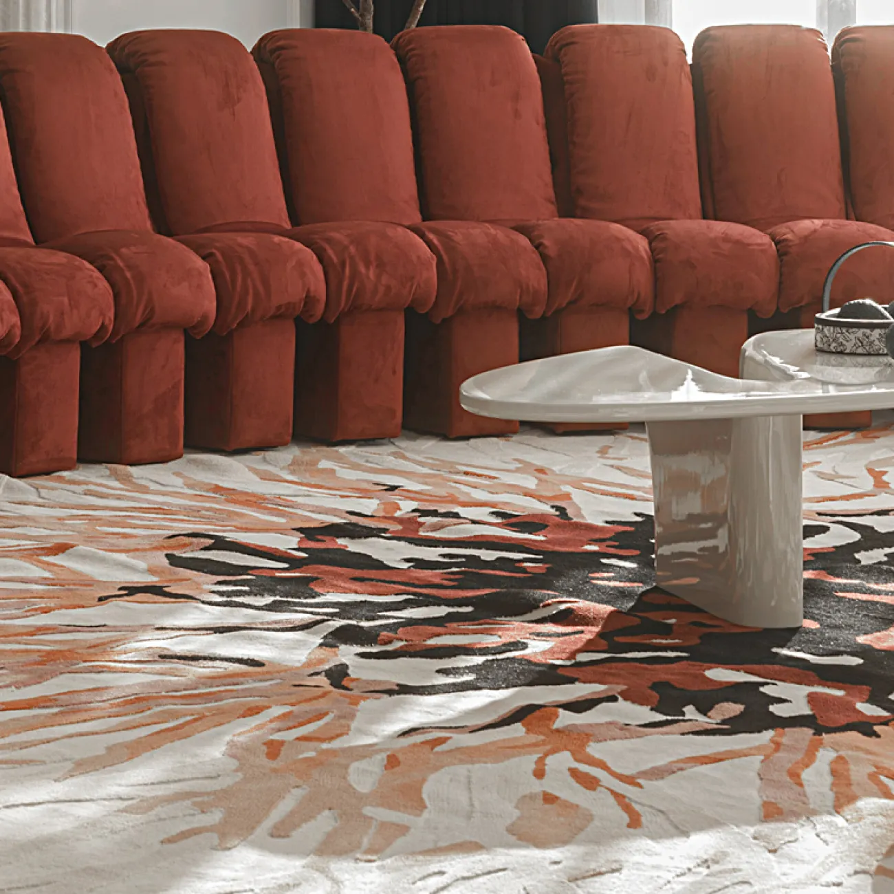 Красивый ковёр ART Design из шерсти KV39438-32 Красивый ковёр ART Design из шерсти KV39438-32