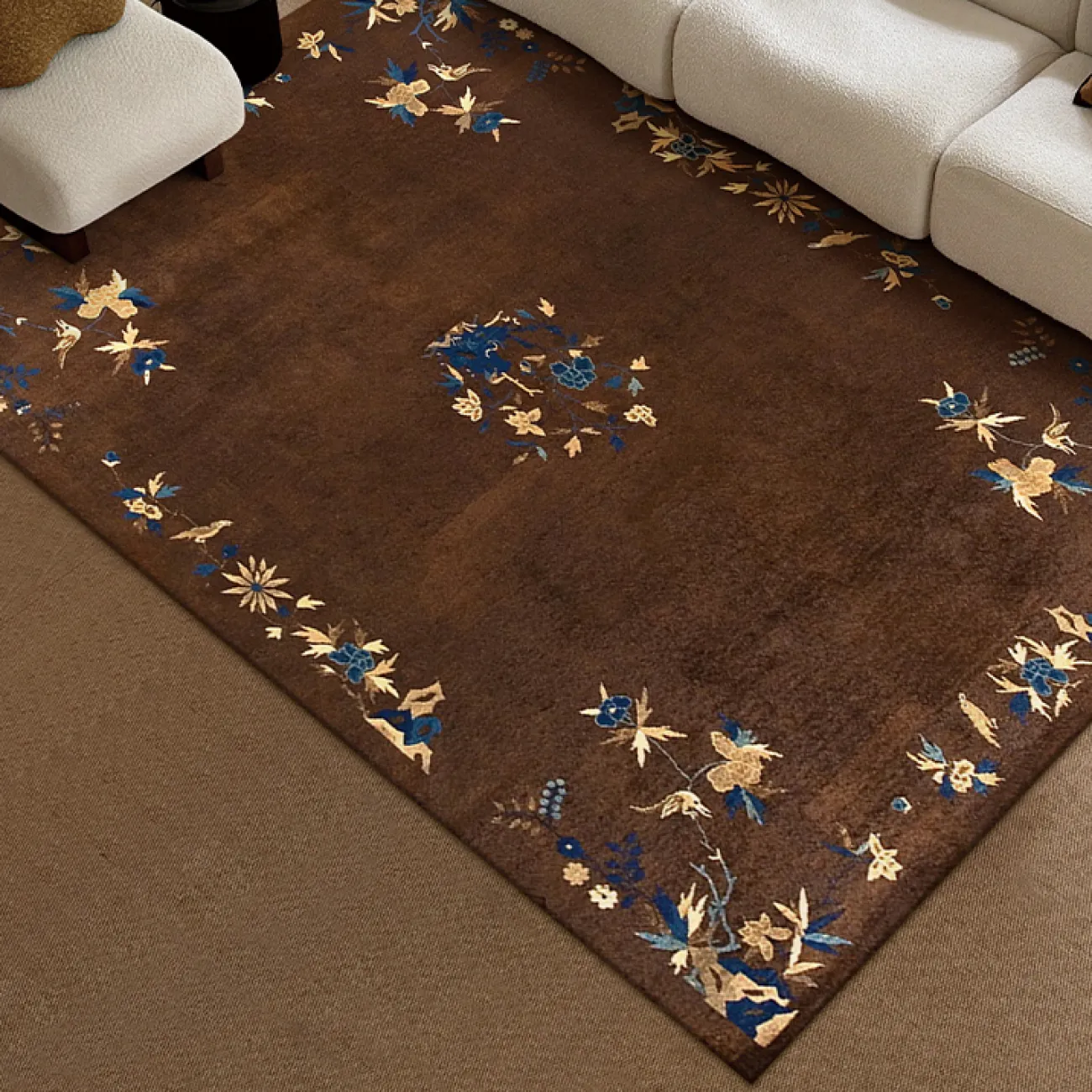 Роскошный ковёр ART Design из премиальной шерсти KV39440-32