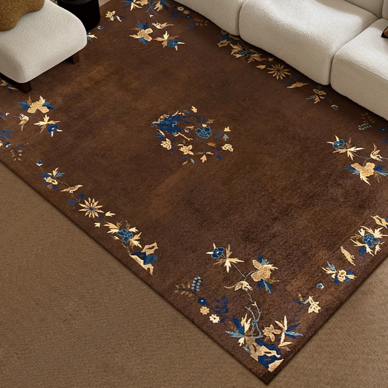 Роскошный ковёр ART Design из премиальной шерсти KV39440-32