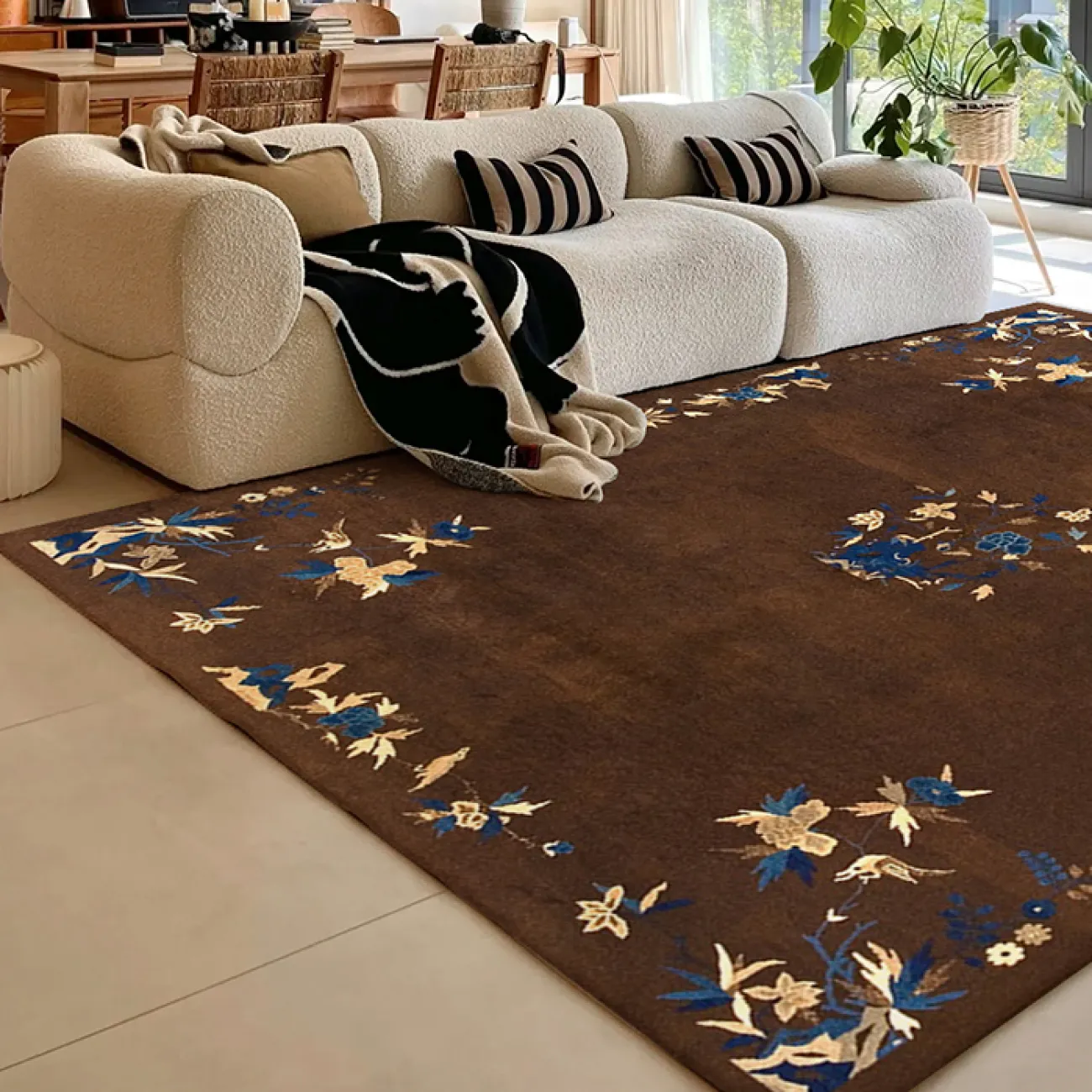 Роскошный ковёр ART Design из премиальной шерсти KV39440-32