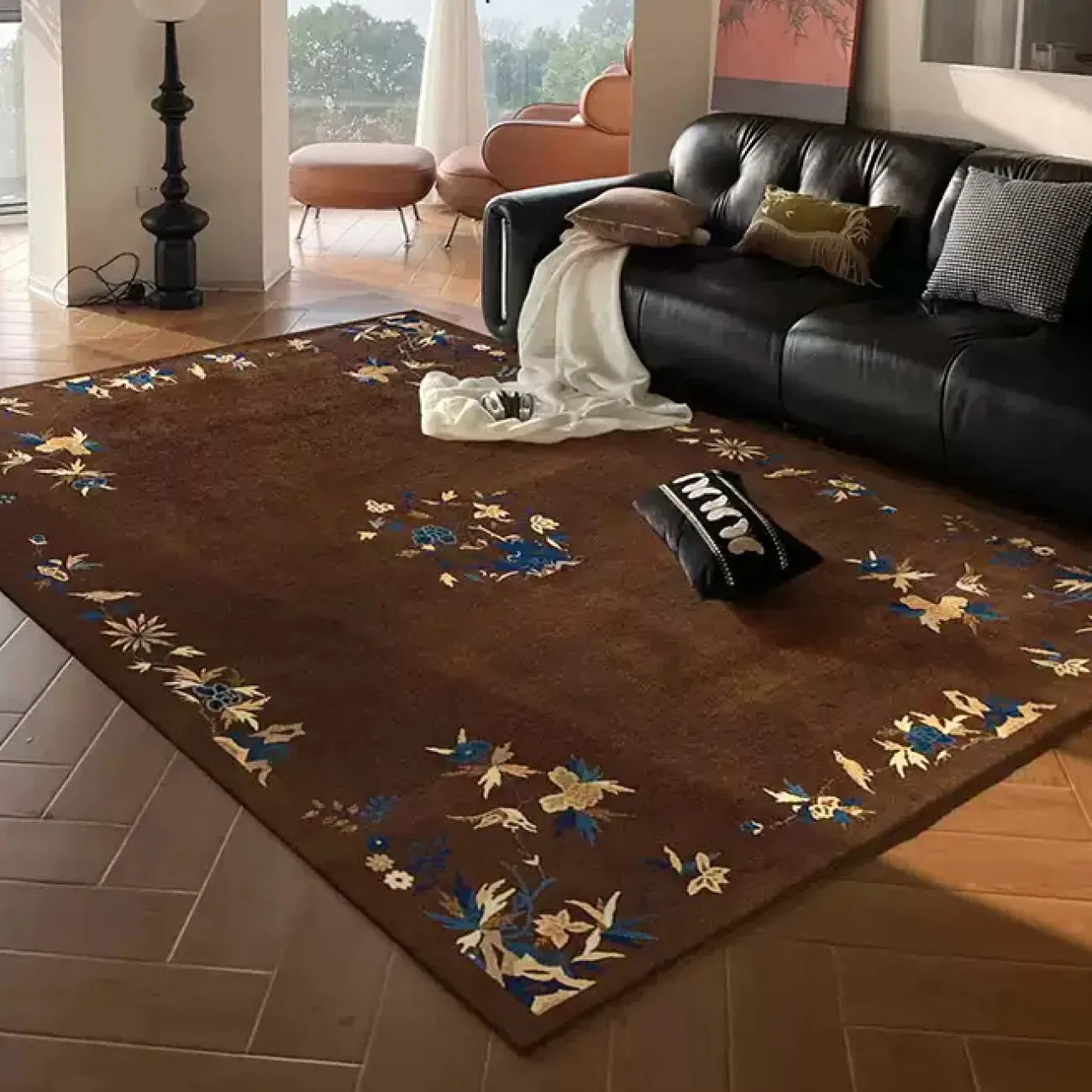 Роскошный ковёр ART Design из премиальной шерсти KV39440-32