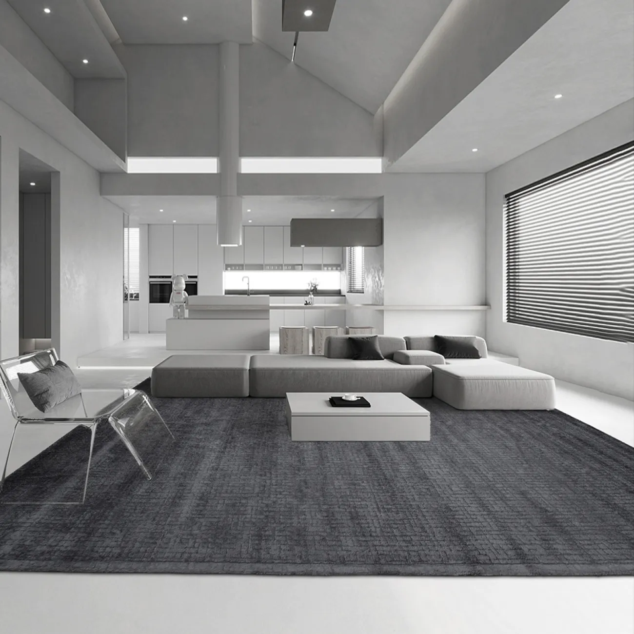 Роскошный ковёр ART Design из шёлка KV39441-32