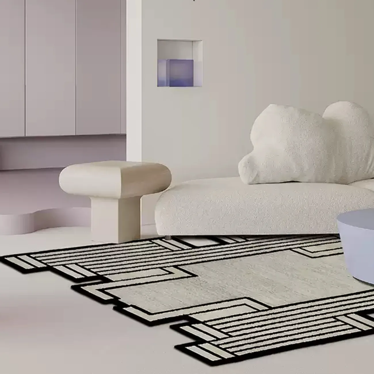 Оригинальный ковёр ART Design из премиальной шерсти KV39444-32