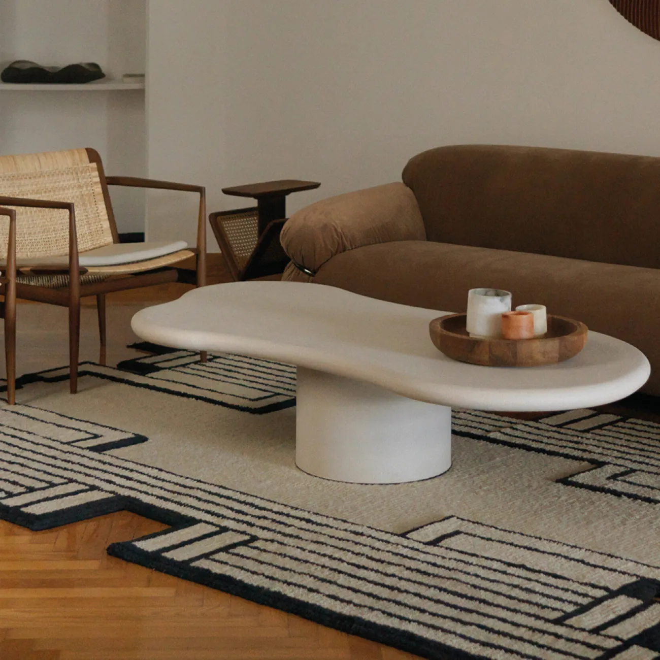 Оригинальный ковёр ART Design из премиальной шерсти KV39444-32