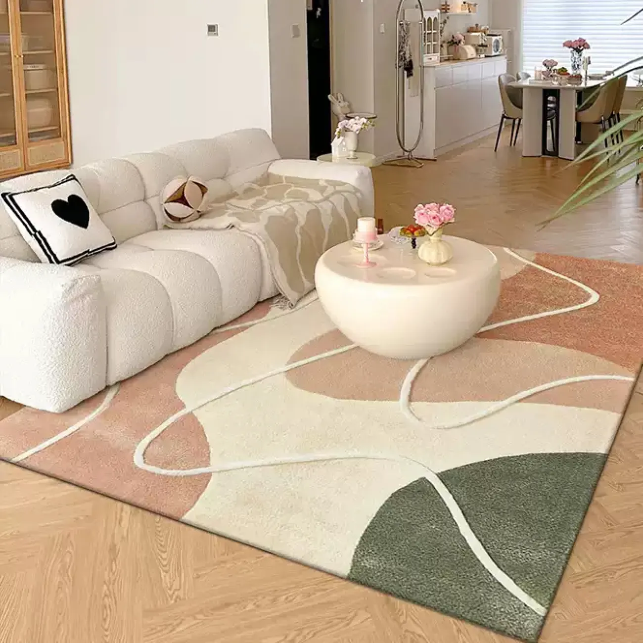 Оригинальный ковёр ART Design из тенселя KV39445-32