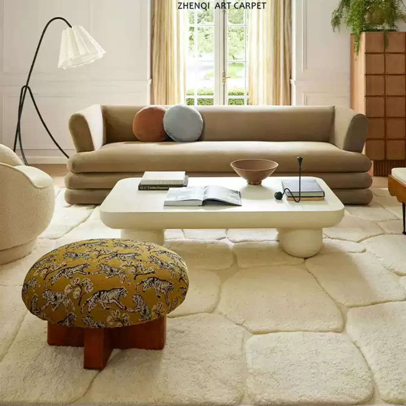 Роскошный ковёр ART Design из премиальной шерсти KV39446-32 Роскошный ковёр ART Design из премиальной шерсти KV39446-32