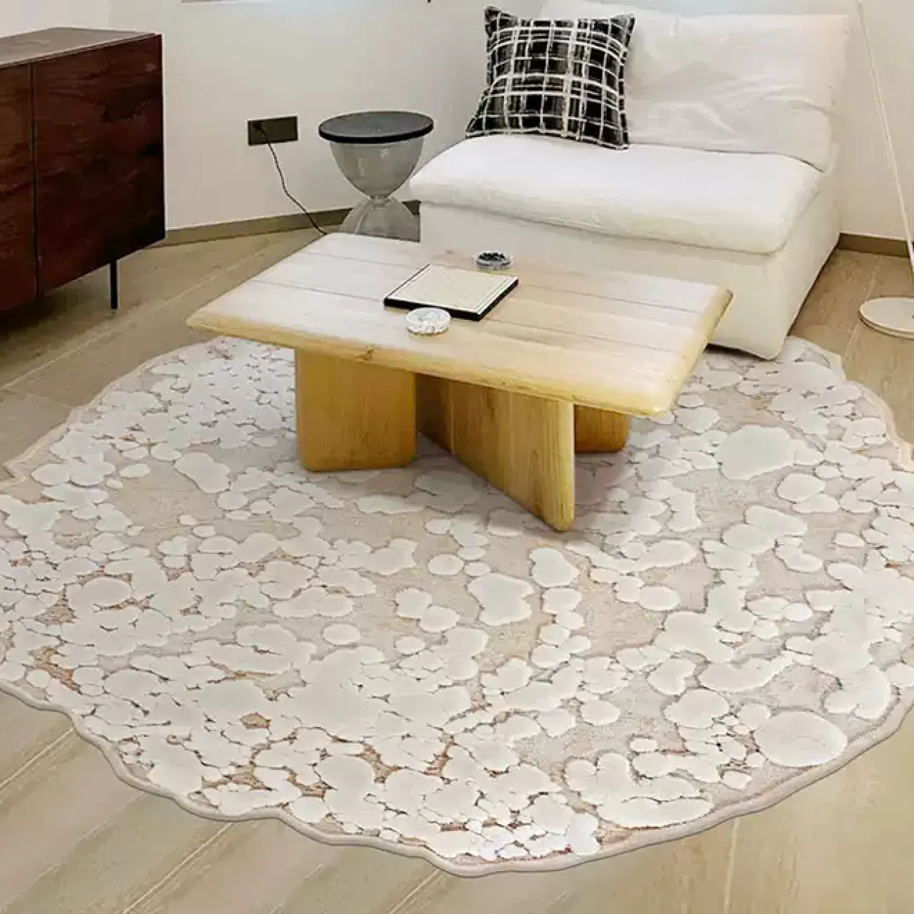 Роскошный ковёр ART Design из шёлка KV39449-32