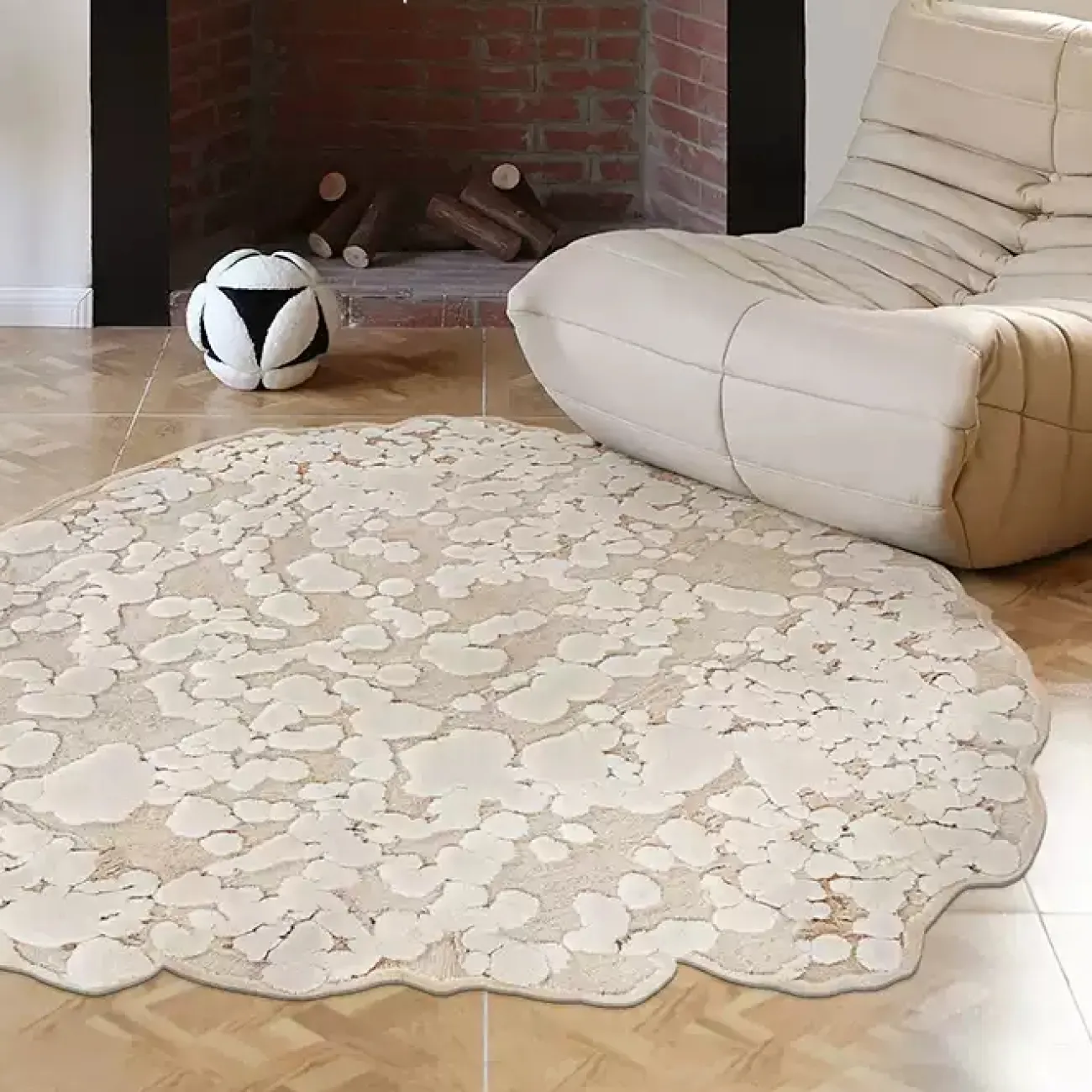 Роскошный ковёр ART Design из шёлка KV39449-32