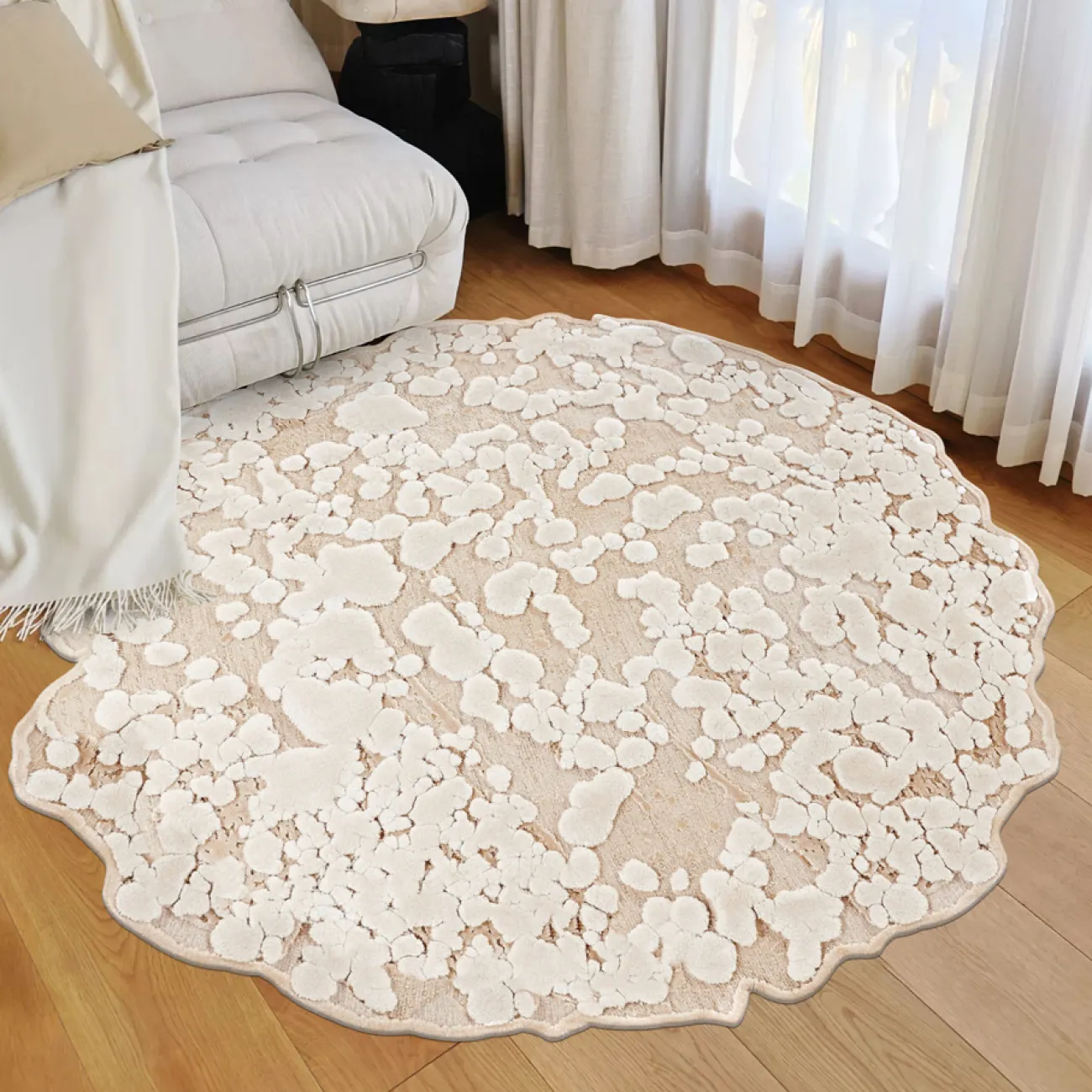 Роскошный ковёр ART Design из шёлка KV39449-32