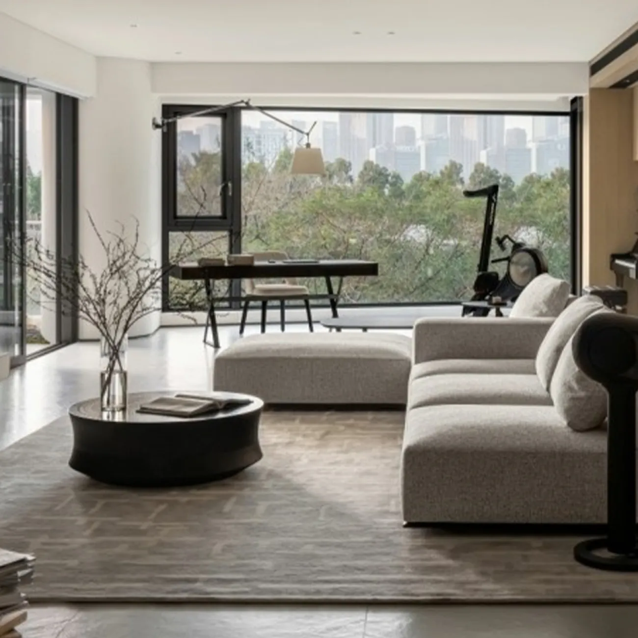 Роскошный ковёр ART Design из премиальной шерсти KV39450-32