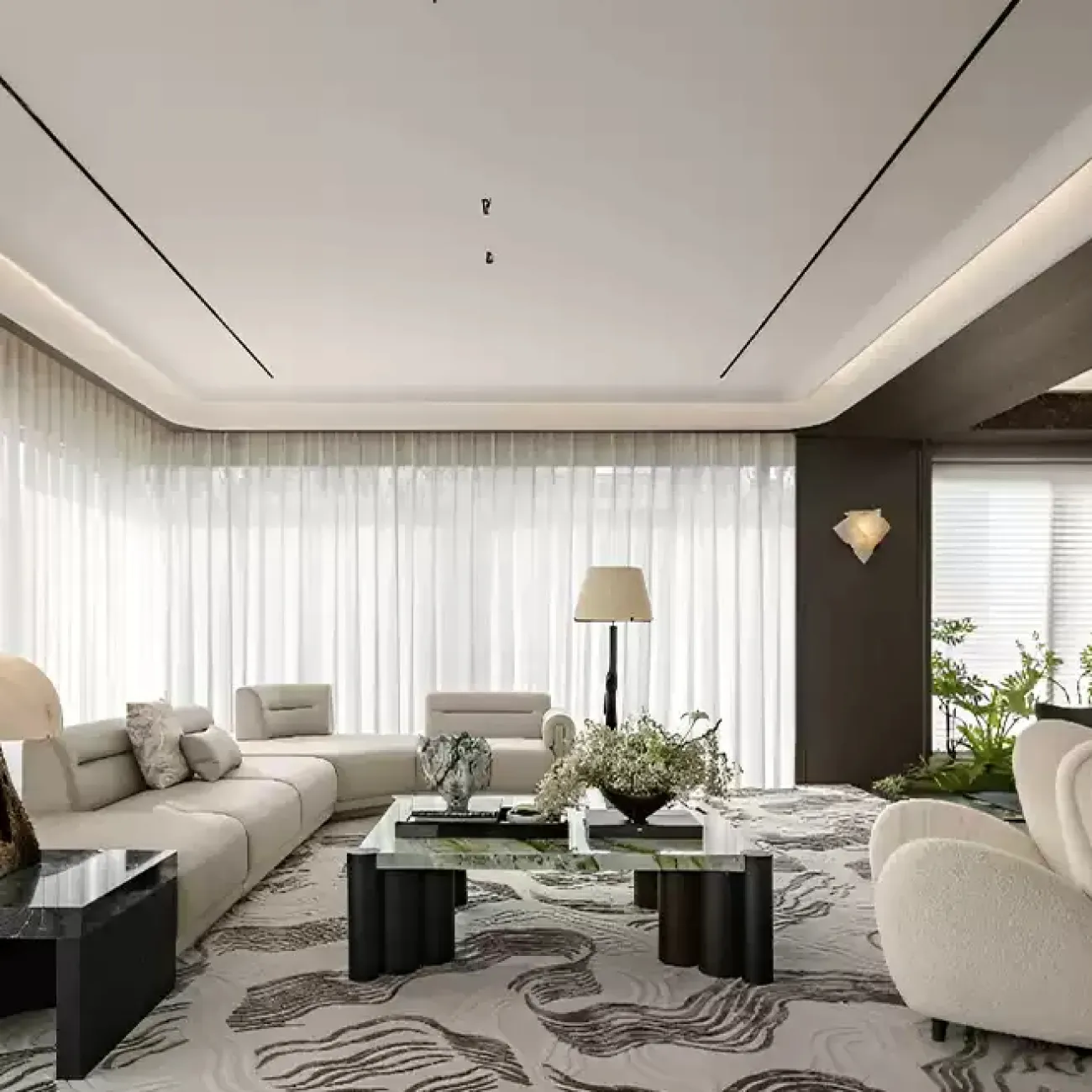 Роскошный ковёр ART Design из премиальной шерсти KV39452-32