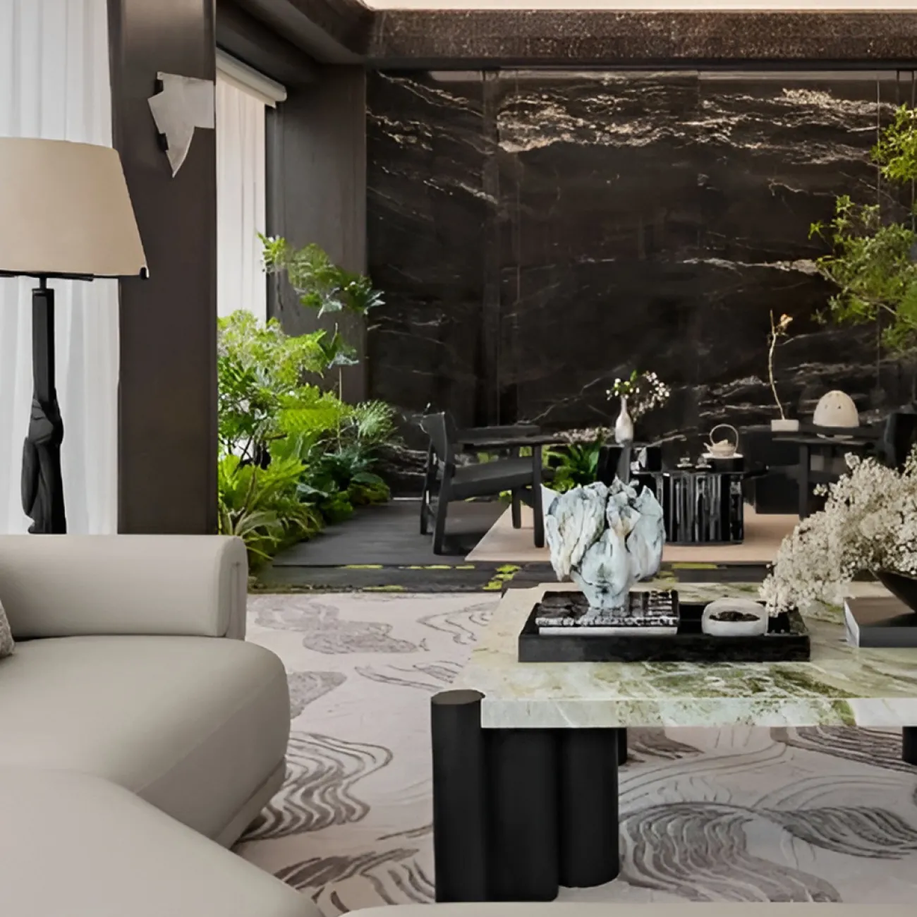 Роскошный ковёр ART Design из премиальной шерсти KV39452-32