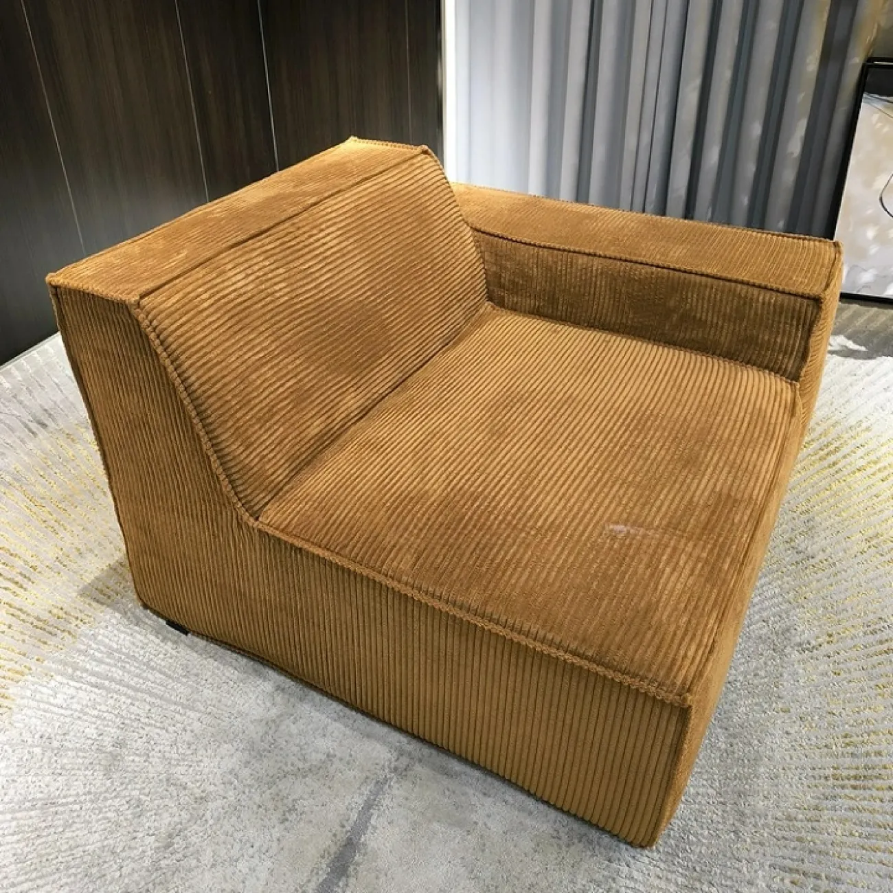 Роскошный бескаркасный диван Simon Compress с обивкой из вельвета DV39457-32 Роскошный бескаркасный диван Simon Compress с обивкой из вельвета DV39457-32