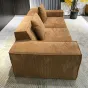 Роскошный бескаркасный диван Simon Compress с обивкой из вельвета DV39457-32