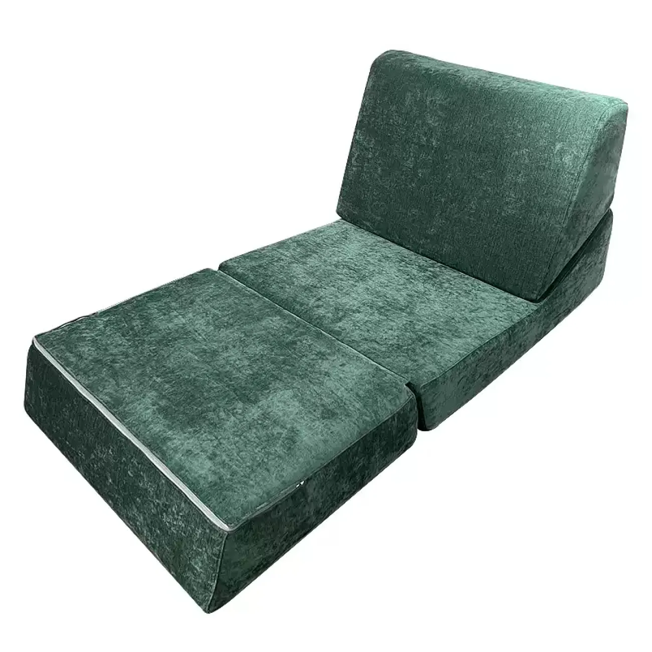 Модульный бескаркасный диван Simon Compress с обивкой из бархата DV39458-32