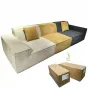 Модульный бескаркасный диван Simon Compress с чехлом из вельвета DV39459-32