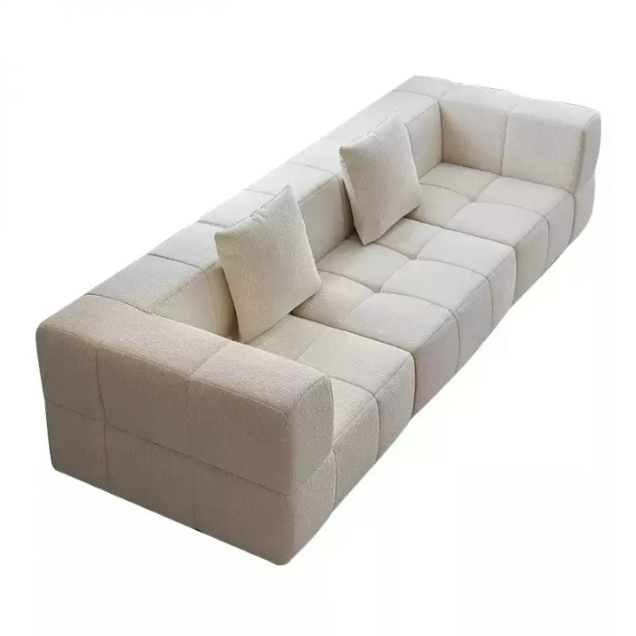 Модульный бескаркасный диван Simon Compress с чехлом из кашемира DV39459-32