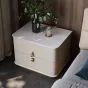 Элегантная прикроватная тумба Wand с мраморной столешницей TB39463-32