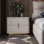 Элегантная прикроватная тумба Wand с мраморной столешницей TB39463-32