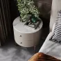 Элегантная прикроватная тумба Wand с мраморной столешницей TB39464-32