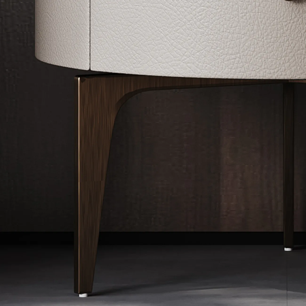 Элегантная прикроватная тумба Wand с мраморной столешницей TB39464-32 Элегантная прикроватная тумба Wand с мраморной столешницей TB39464-32