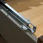 Элегантная прикроватная тумба Wand с кожаной обивкой TB39466-32