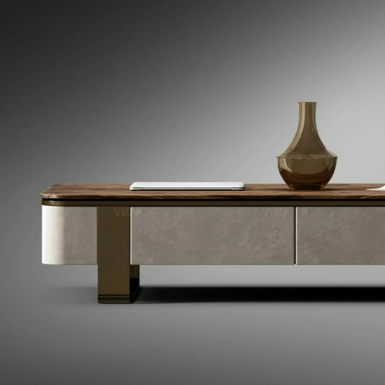 Роскошный журнальный столик Wand со столешницей из ореха JS39473-32