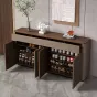 Практичный комод Wand обитый кожей KD39485-32