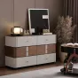 Практичный комод Wand обитый кожей KD39488-32