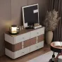 Практичный комод Wand обитый кожей KD39488-32