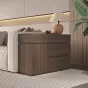 Практичный комод Wand обитый кожей KD39490-32