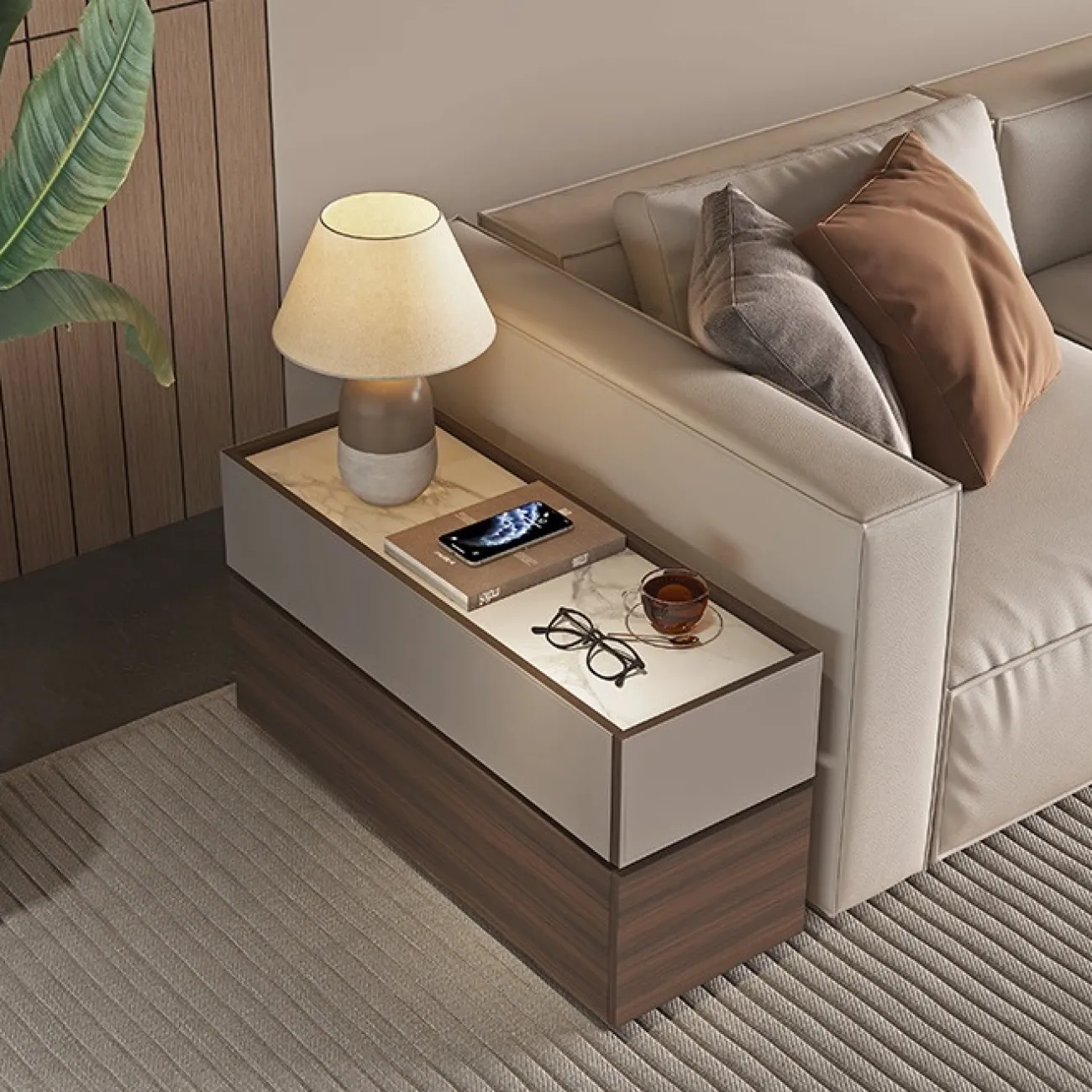 Практичный комод Wand с боковыми выдвижными ящиками KD39491-32 Практичный комод Wand с боковыми выдвижными ящиками KD39491-32