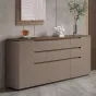 Практичный комод Wand обитый кожей KD39492-32