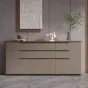 Практичный комод Wand обитый кожей KD39492-32