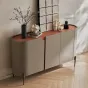 Роскошный комод Wand с кожаной обивкой KD39493-32