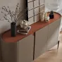 Роскошный комод Wand с кожаной обивкой KD39493-32