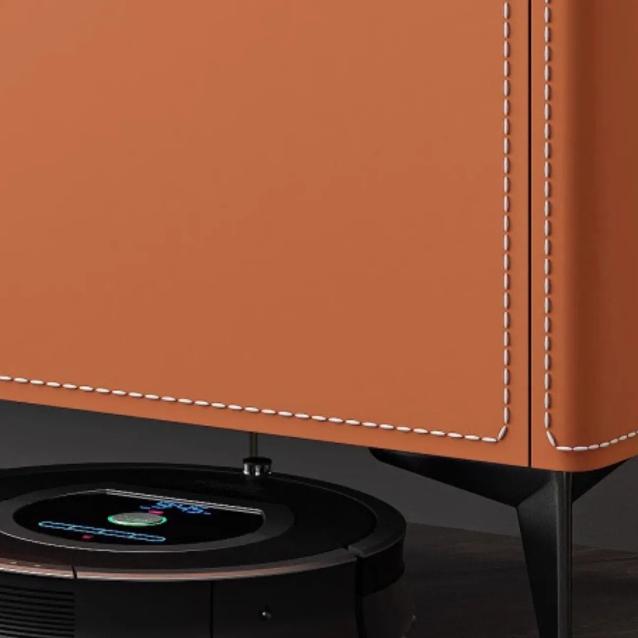 Роскошный комод Wand с кожаной обивкой KD39502-32 Роскошный комод Wand с кожаной обивкой KD39502-32